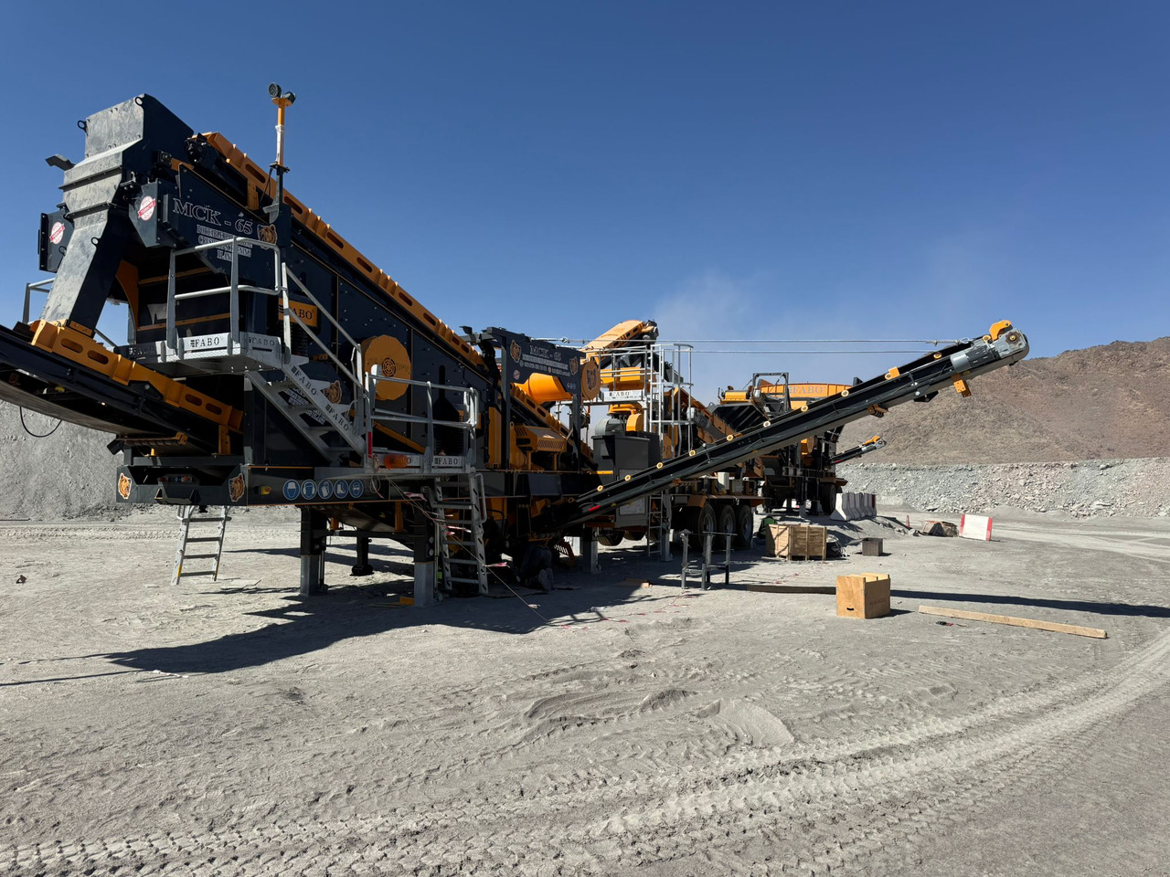 FABO mining machinery - crushing plant - Минна машина: снимка 5 FABO mining machinery - crushing plant - Минна машина: снимка 5