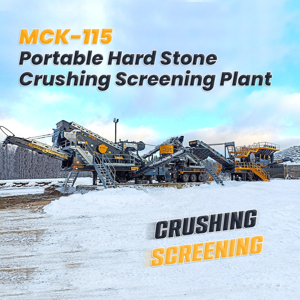 FABO mining machinery - crushing plant - Минна машина: снимка 1 FABO mining machinery - crushing plant - Минна машина: снимка 1