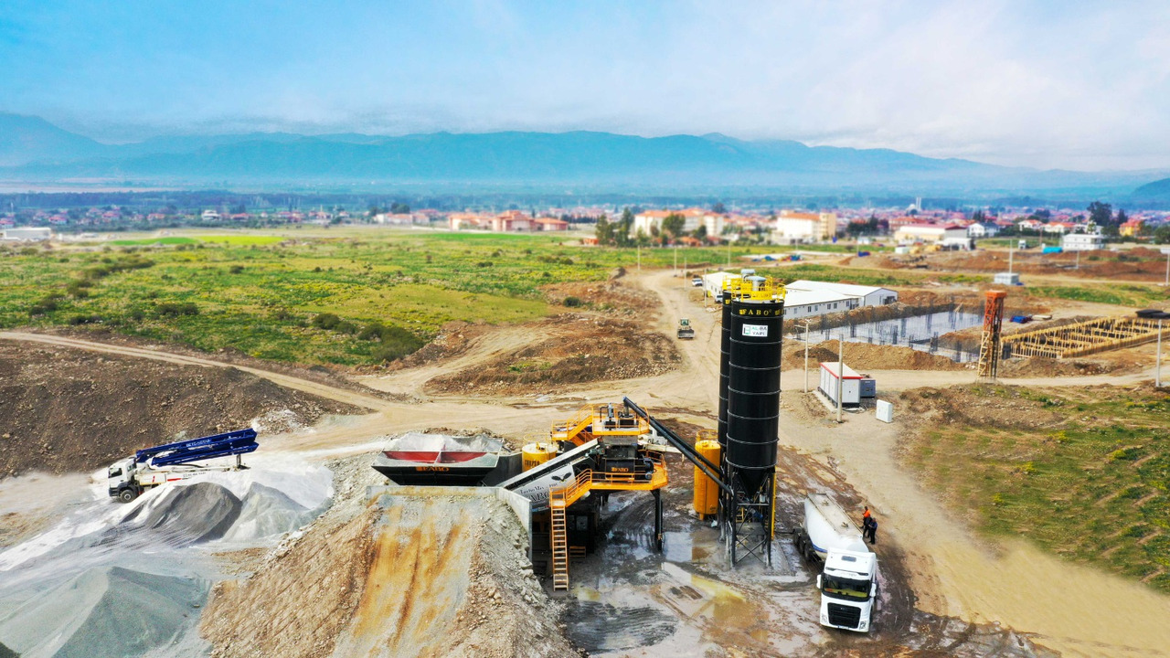 FABO mobile concrete batching plant - Бетонов възел: снимка 4 FABO mobile concrete batching plant - Бетонов възел: снимка 4