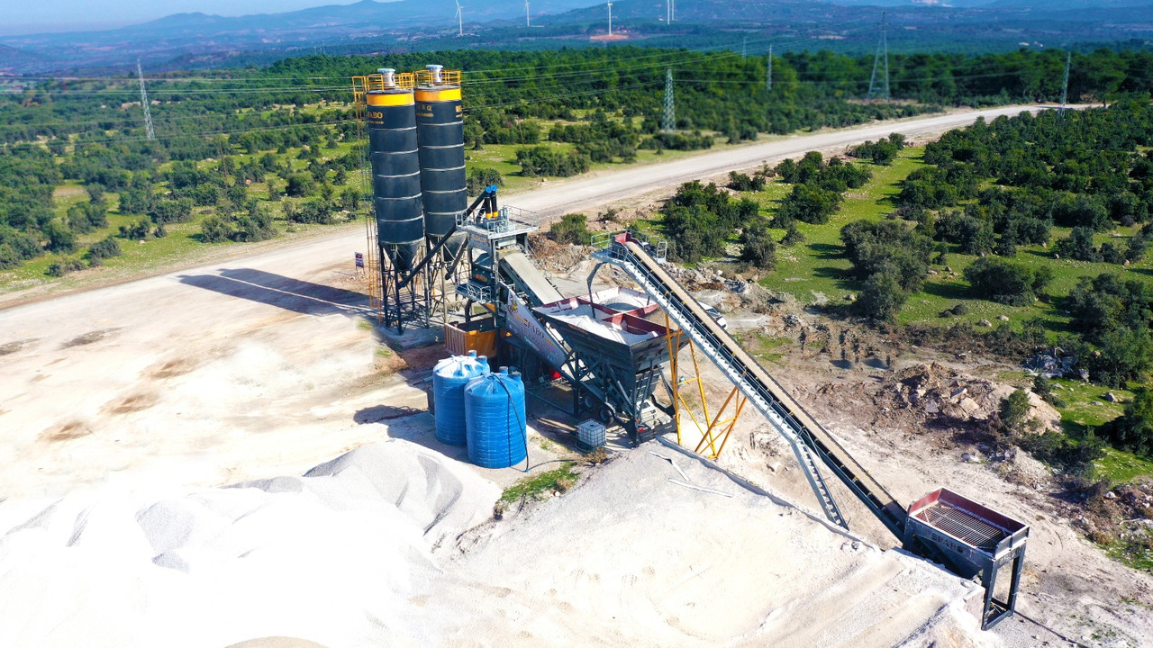 FABO mobile concrete batching plant - Бетонов възел: снимка 2 FABO mobile concrete batching plant - Бетонов възел: снимка 2