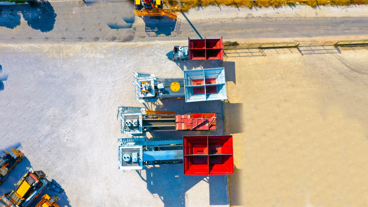 FABO mobile concrete batching plant - Бетонов възел: снимка 2 FABO mobile concrete batching plant - Бетонов възел: снимка 2