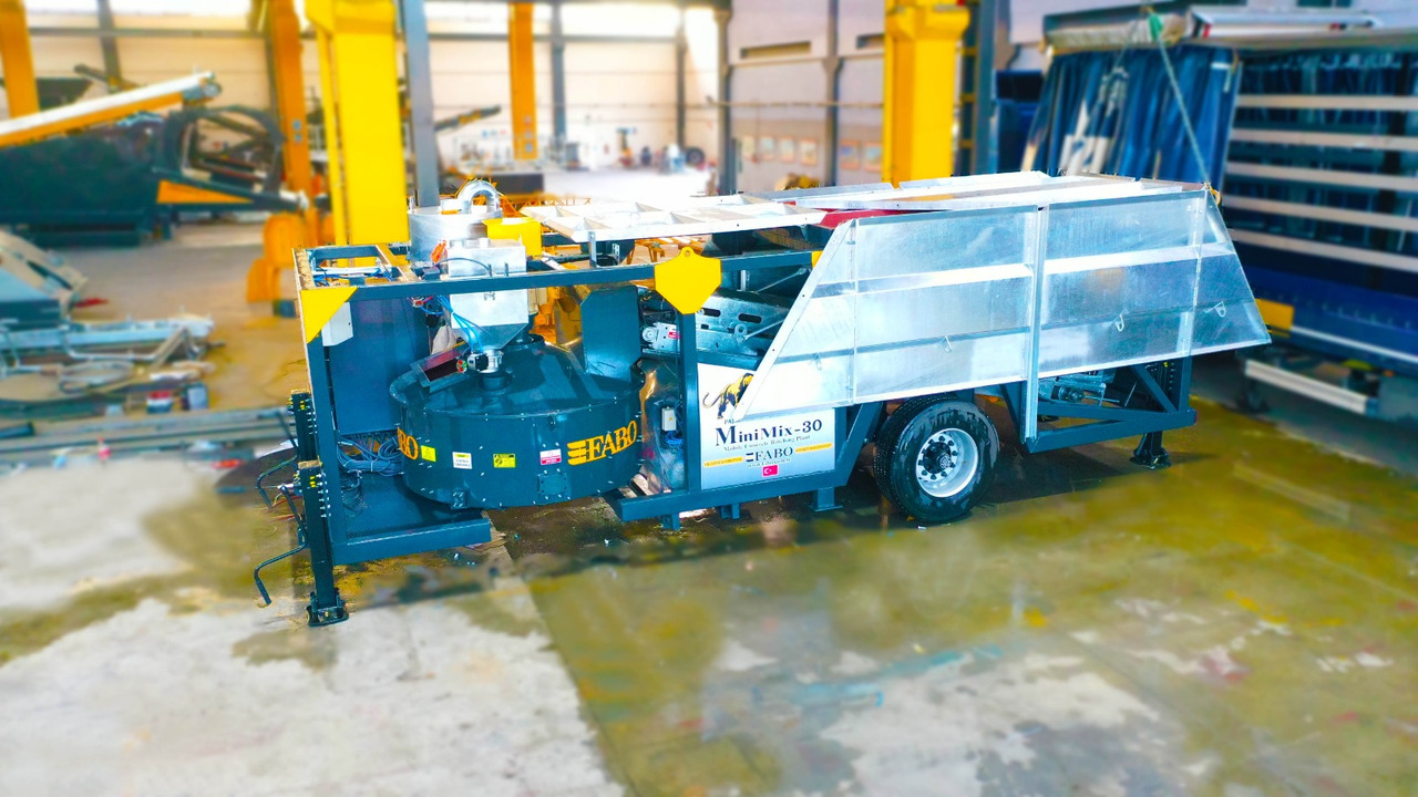 FABO mobile concrete batching plant - Бетонов възел: снимка 4 FABO mobile concrete batching plant - Бетонов възел: снимка 4