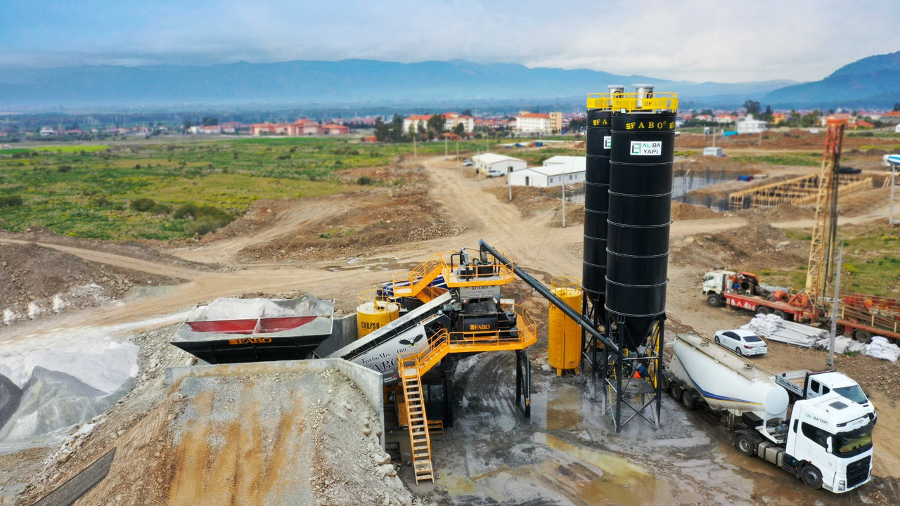 FABO mobile concrete batching plant - Бетонов възел: снимка 5 FABO mobile concrete batching plant - Бетонов възел: снимка 5