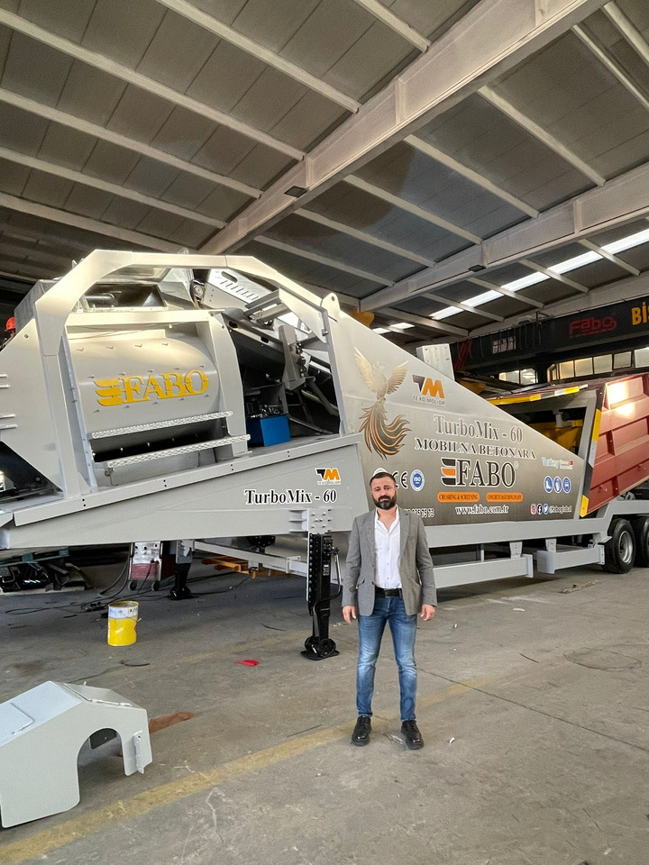 Нови Бетонов възел FABO mobile concrete batching plant: снимка 14