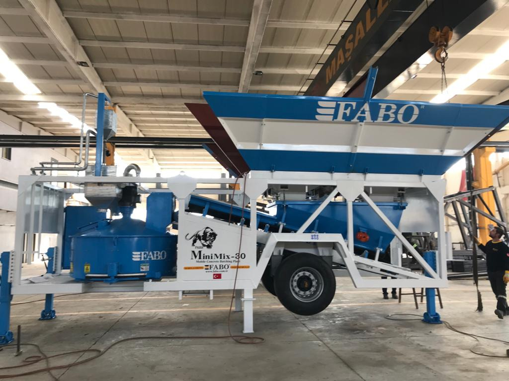 FABO mobile concrete batching plant - Бетонов възел: снимка 4 FABO mobile concrete batching plant - Бетонов възел: снимка 4