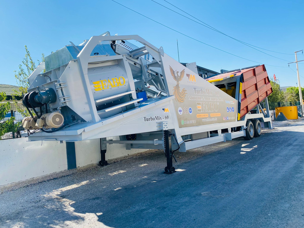 Нови Бетонов възел FABO mobile concrete batching plant: снимка 17