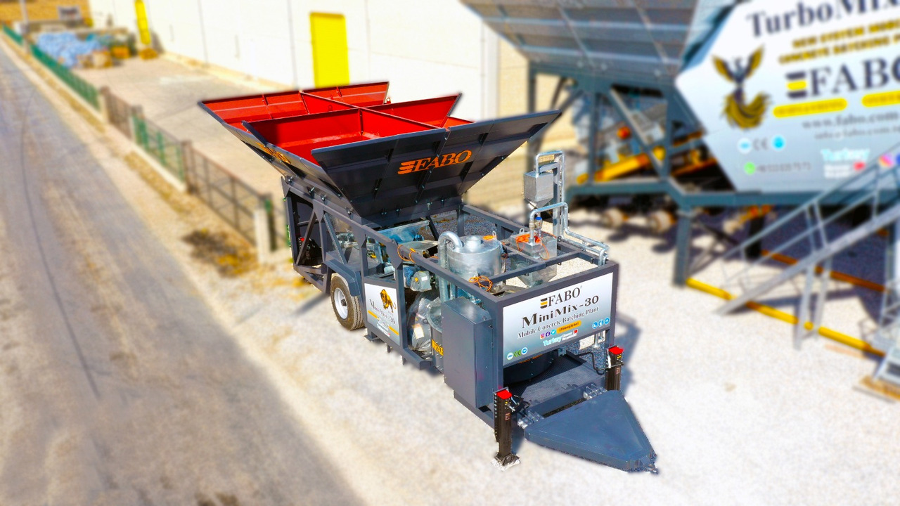 FABO mobile concrete batching plant - Бетонов възел: снимка 3 FABO mobile concrete batching plant - Бетонов възел: снимка 3