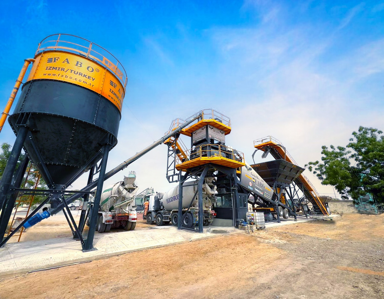 FABO mobile concrete batching plant - Бетонов възел: снимка 3 FABO mobile concrete batching plant - Бетонов възел: снимка 3