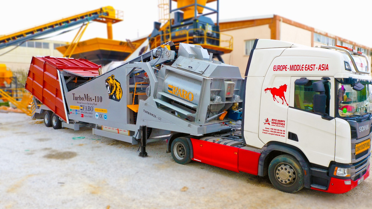 FABO mobile concrete batching plant - Бетонов възел: снимка 4 FABO mobile concrete batching plant - Бетонов възел: снимка 4