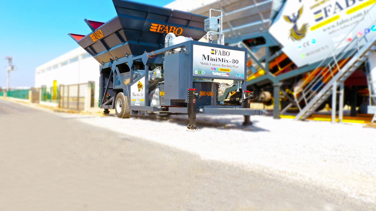 FABO mobile concrete batching plant - Бетонов възел: снимка 4 FABO mobile concrete batching plant - Бетонов възел: снимка 4