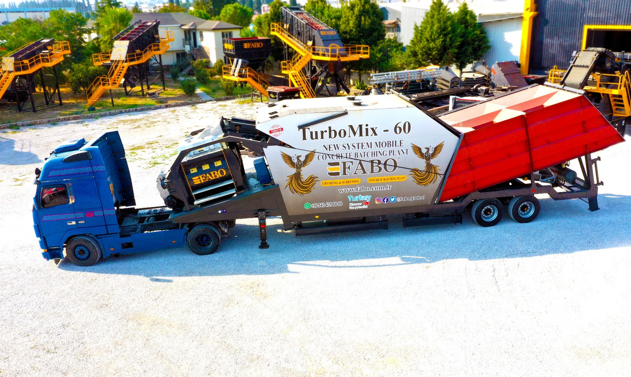 FABO mobile concrete batching plant - Бетонов възел: снимка 4 FABO mobile concrete batching plant - Бетонов възел: снимка 4