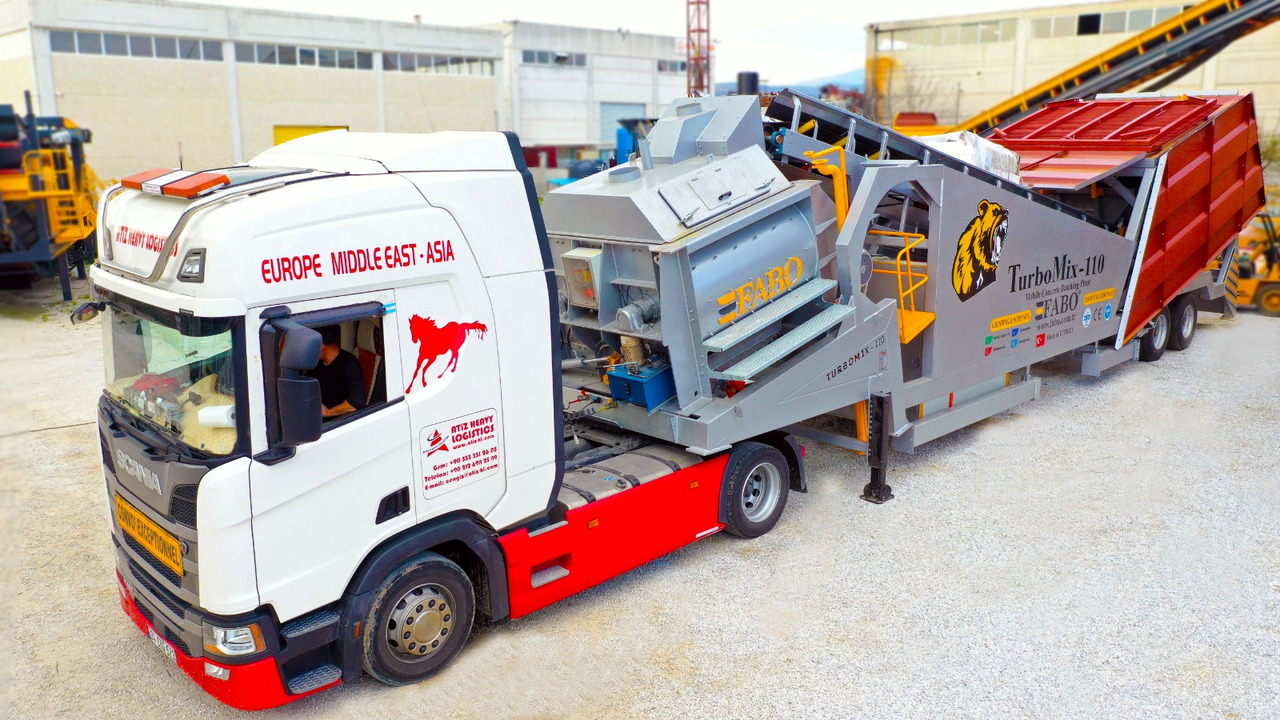 FABO mobile concrete batching plant - Бетонов възел: снимка 3 FABO mobile concrete batching plant - Бетонов възел: снимка 3