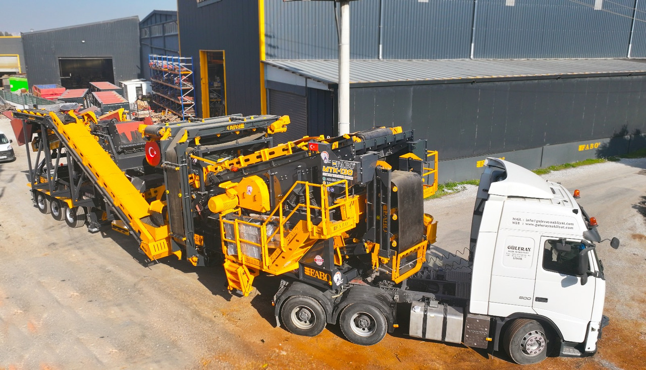 FABO mobile impact crusher - Ударна трошачка: снимка 1 FABO mobile impact crusher - Ударна трошачка: снимка 1