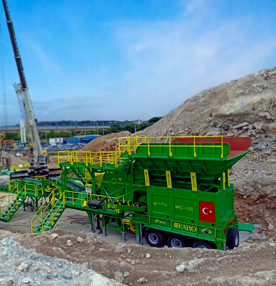 FABO mobile impact crusher - Ударна трошачка: снимка 3 FABO mobile impact crusher - Ударна трошачка: снимка 3