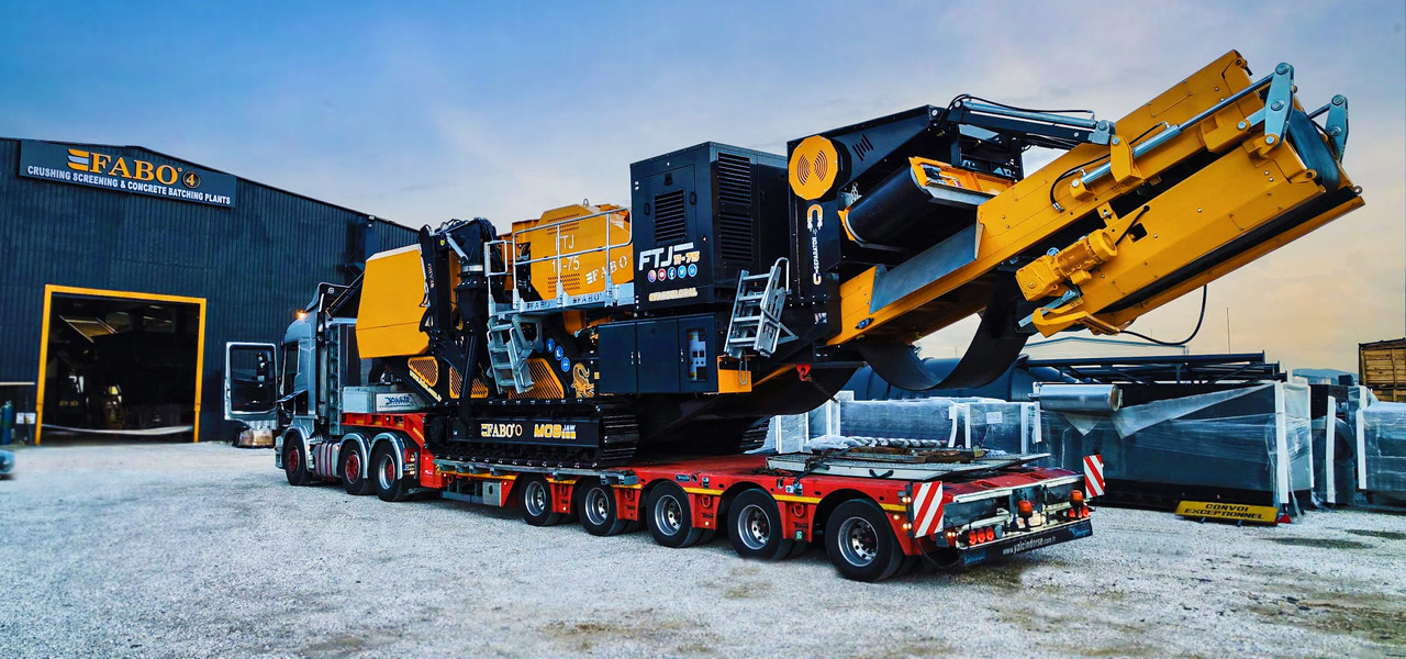 FABO mobile jaw crusher - Челюстна трошачка: снимка 5 FABO mobile jaw crusher - Челюстна трошачка: снимка 5