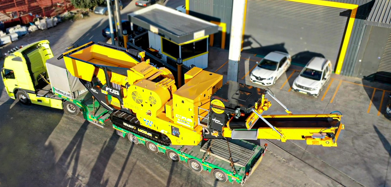 FABO mobile jaw crusher - Челюстна трошачка: снимка 5 FABO mobile jaw crusher - Челюстна трошачка: снимка 5