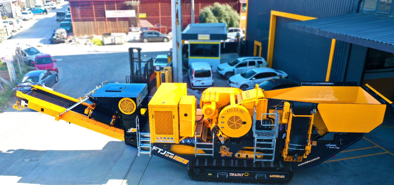 FABO mobile jaw crusher - Челюстна трошачка: снимка 1 FABO mobile jaw crusher - Челюстна трошачка: снимка 1