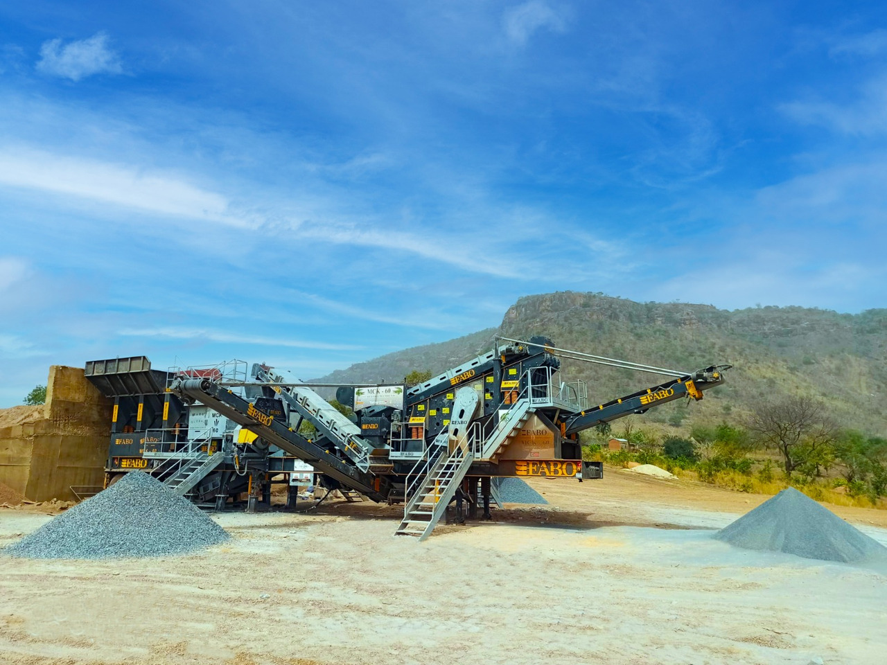 FABO mobile jaw crusher - Челюстна трошачка: снимка 2 FABO mobile jaw crusher - Челюстна трошачка: снимка 2