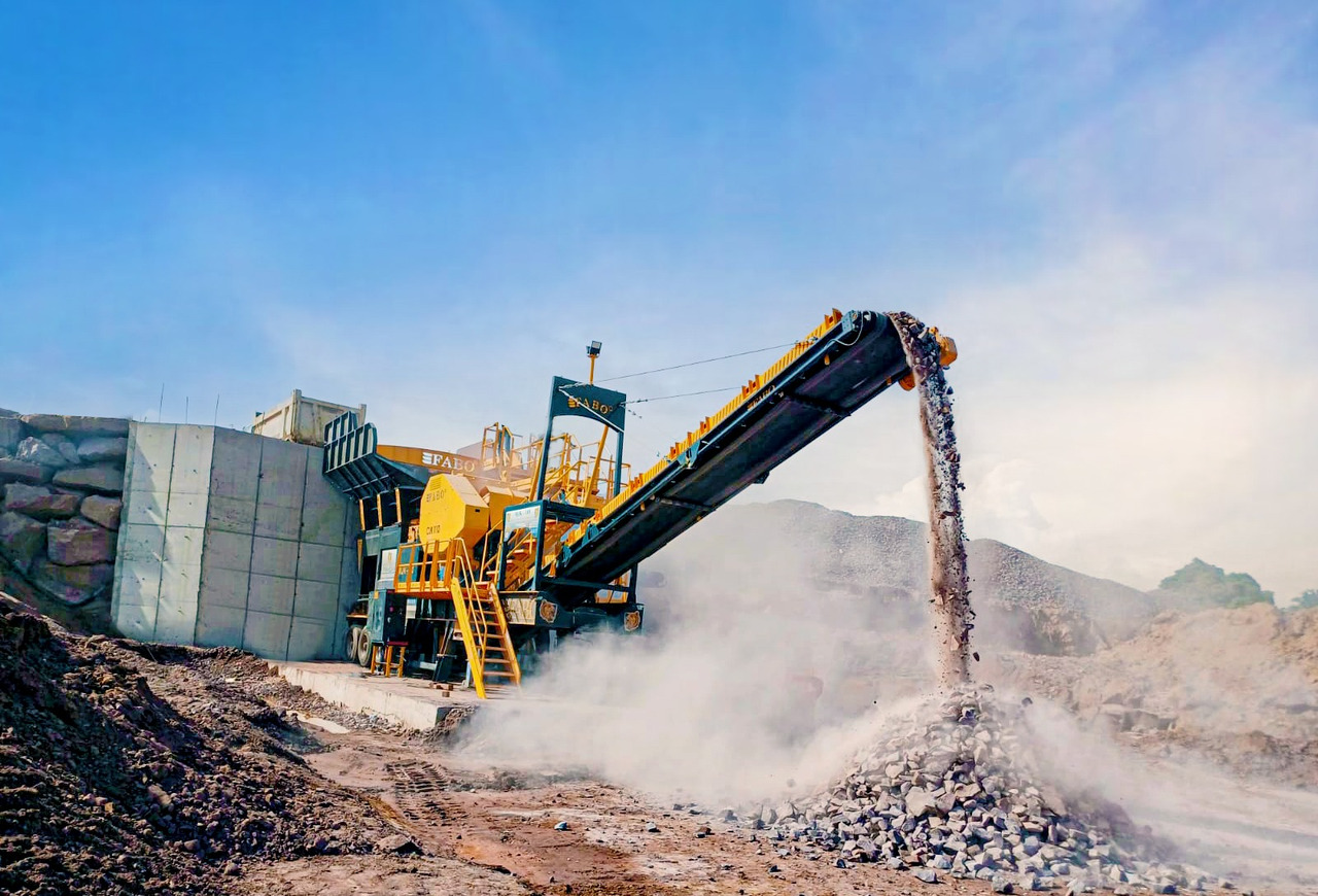 FABO mobile jaw crusher - Челюстна трошачка: снимка 2 FABO mobile jaw crusher - Челюстна трошачка: снимка 2