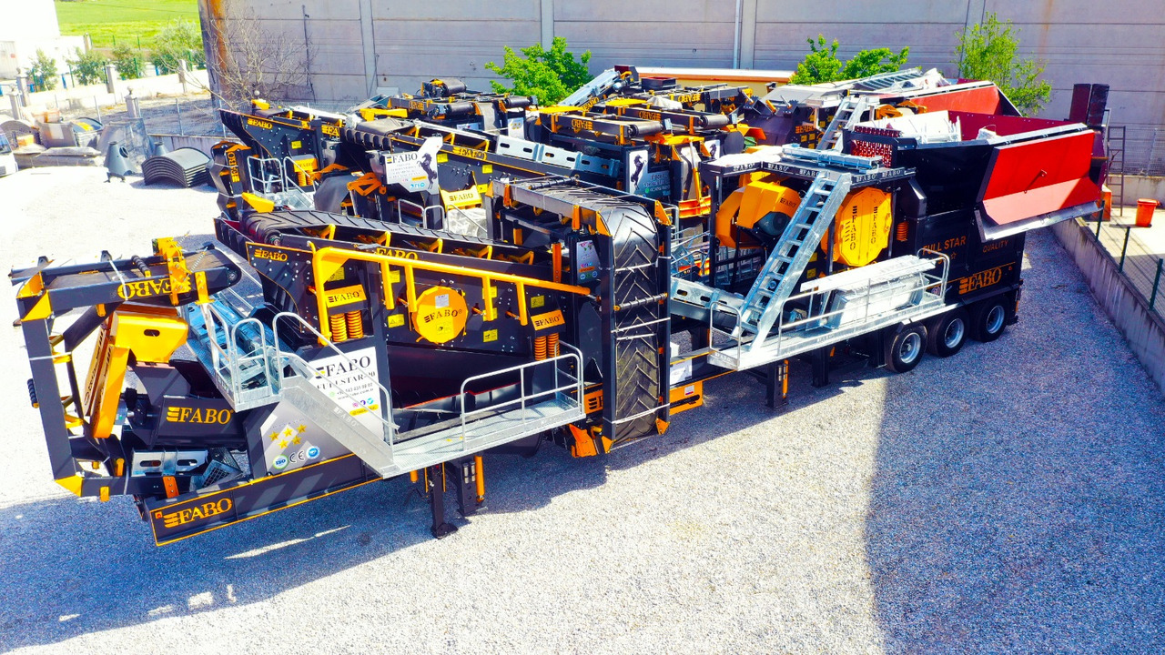 FABO mobile jaw crusher - Челюстна трошачка: снимка 2 FABO mobile jaw crusher - Челюстна трошачка: снимка 2