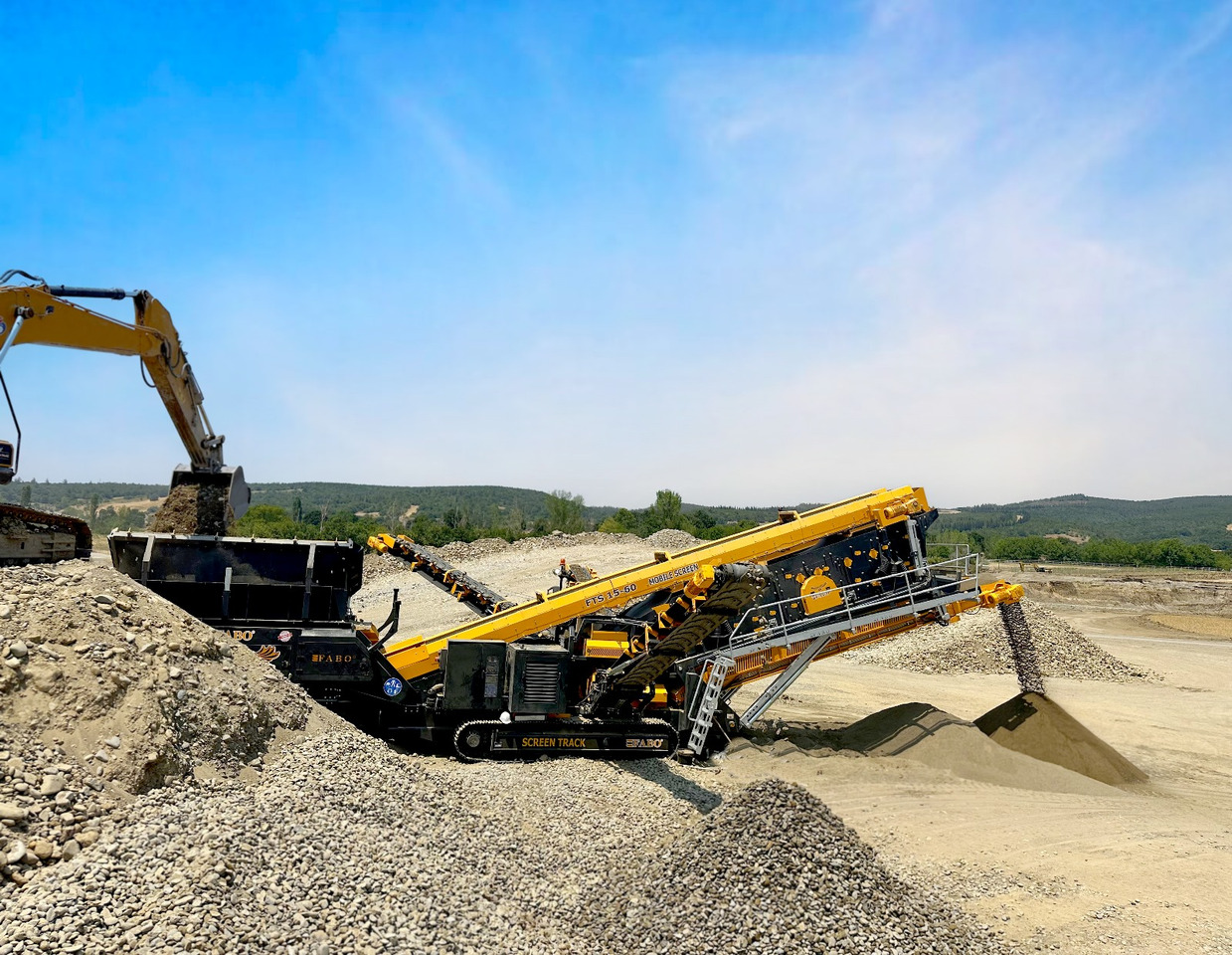 FABO mobile screen-mobile screening - Пресевна инсталация: снимка 4 FABO mobile screen-mobile screening - Пресевна инсталация: снимка 4