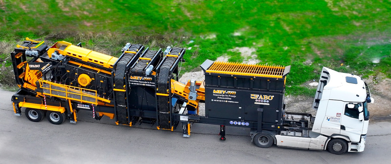 FABO mobile screen-mobile screening - Пресевна инсталация: снимка 2 FABO mobile screen-mobile screening - Пресевна инсталация: снимка 2