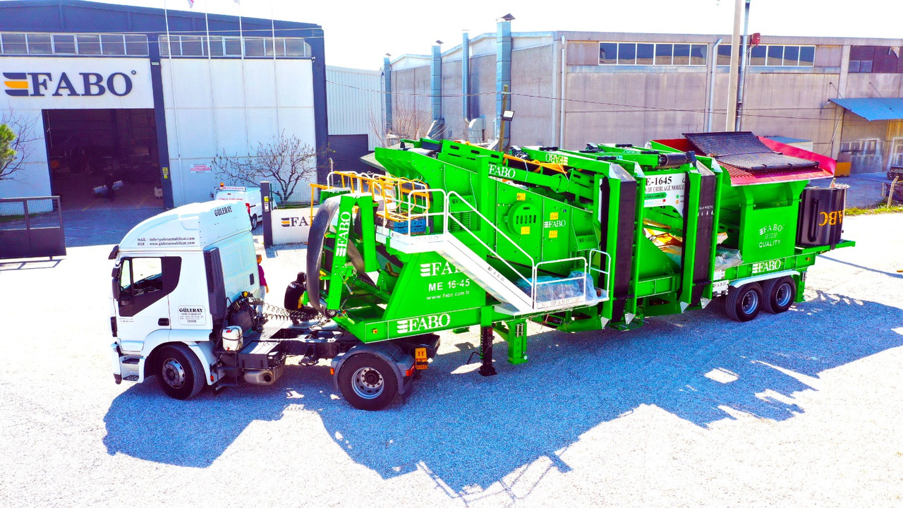 FABO mobile screen-mobile screening - Пресевна инсталация: снимка 2 FABO mobile screen-mobile screening - Пресевна инсталация: снимка 2