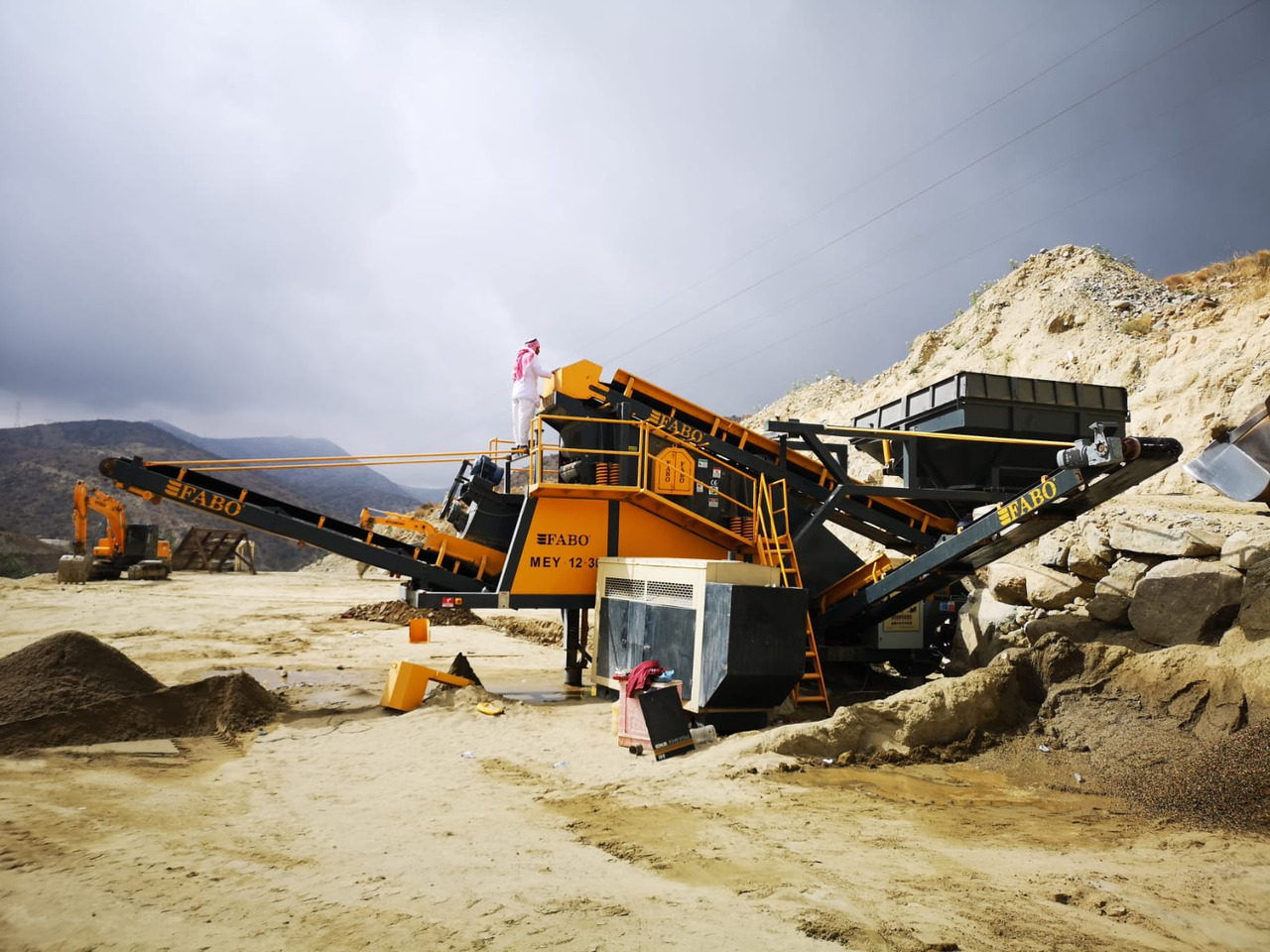 FABO mobile washing plant - Пресевна инсталация: снимка 4 FABO mobile washing plant - Пресевна инсталация: снимка 4