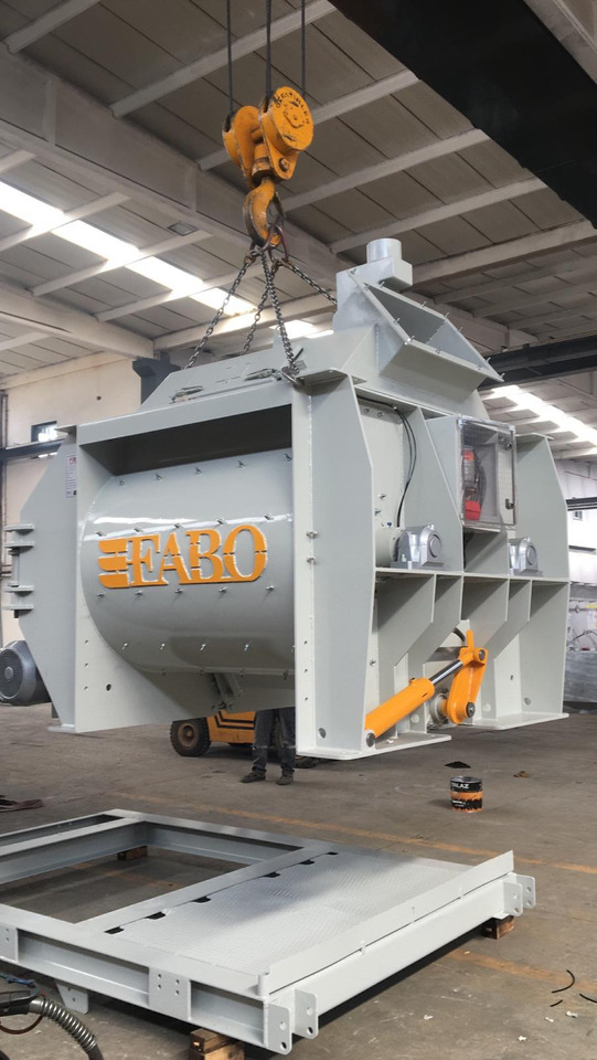 FABO twin shaft mixer - Бетонобъркачка: снимка 4 FABO twin shaft mixer - Бетонобъркачка: снимка 4