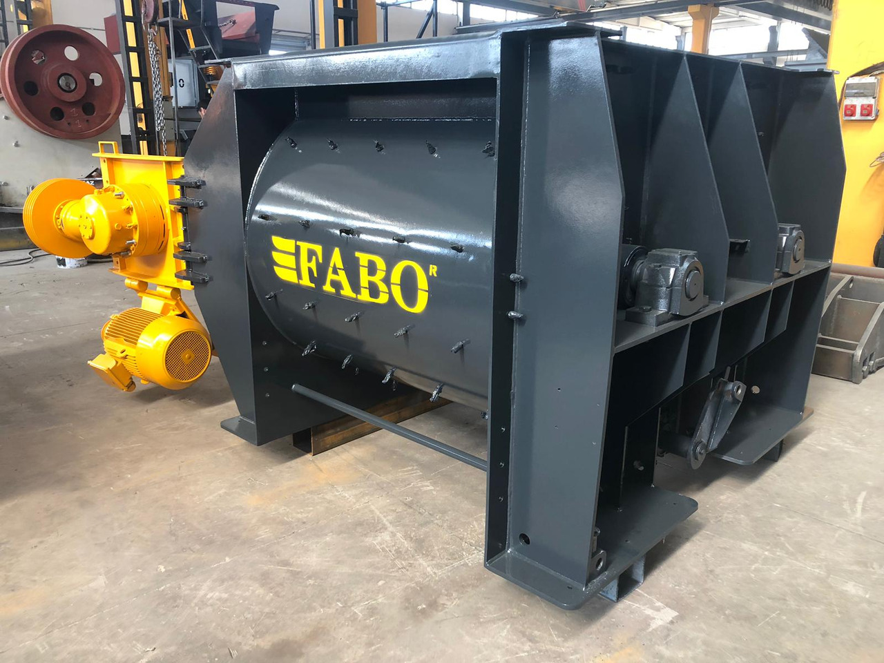 FABO twin shaft mixer - Бетонобъркачка: снимка 2 FABO twin shaft mixer - Бетонобъркачка: снимка 2