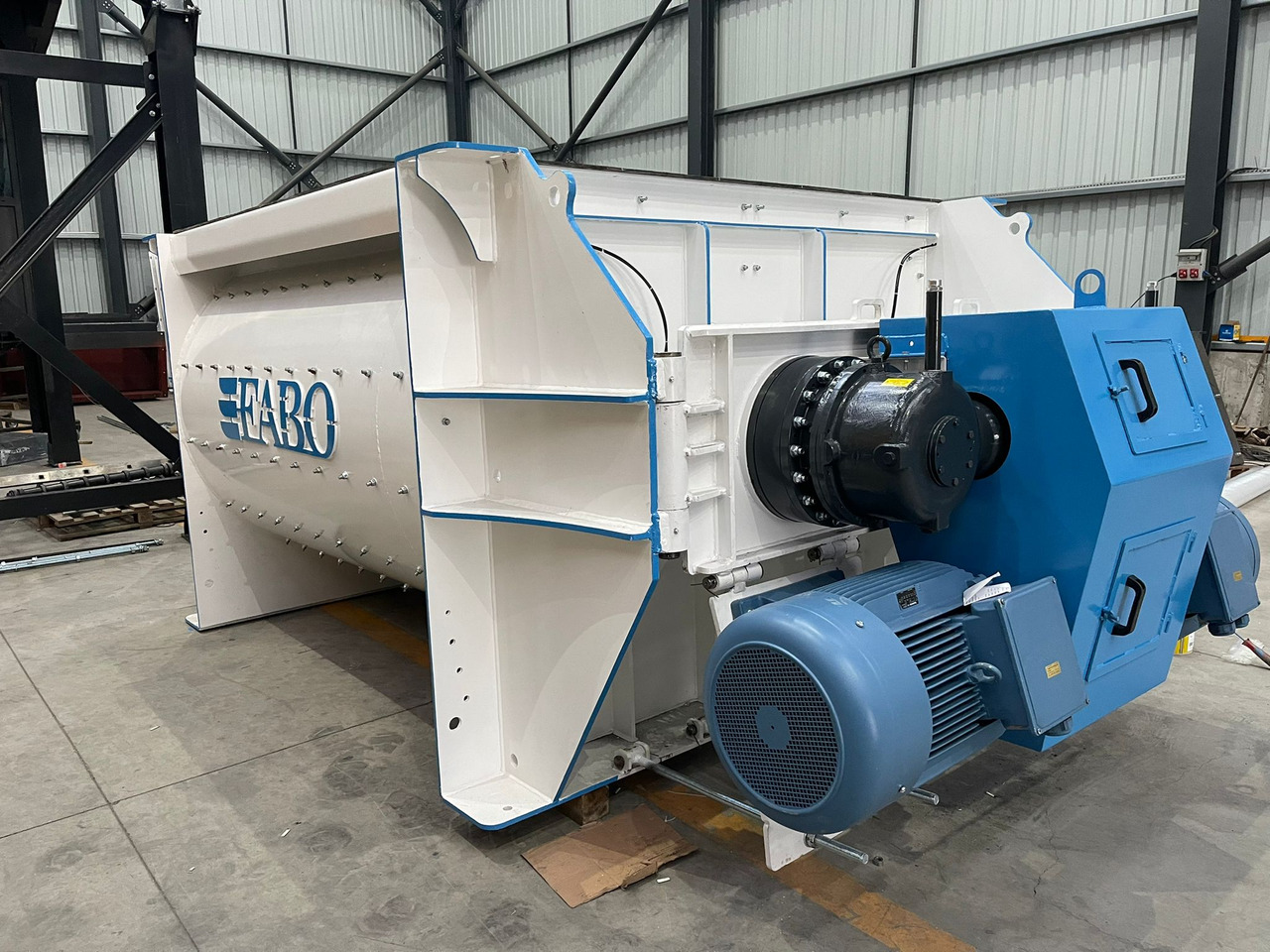 FABO twin shaft mixer - Бетонобъркачка: снимка 2 FABO twin shaft mixer - Бетонобъркачка: снимка 2