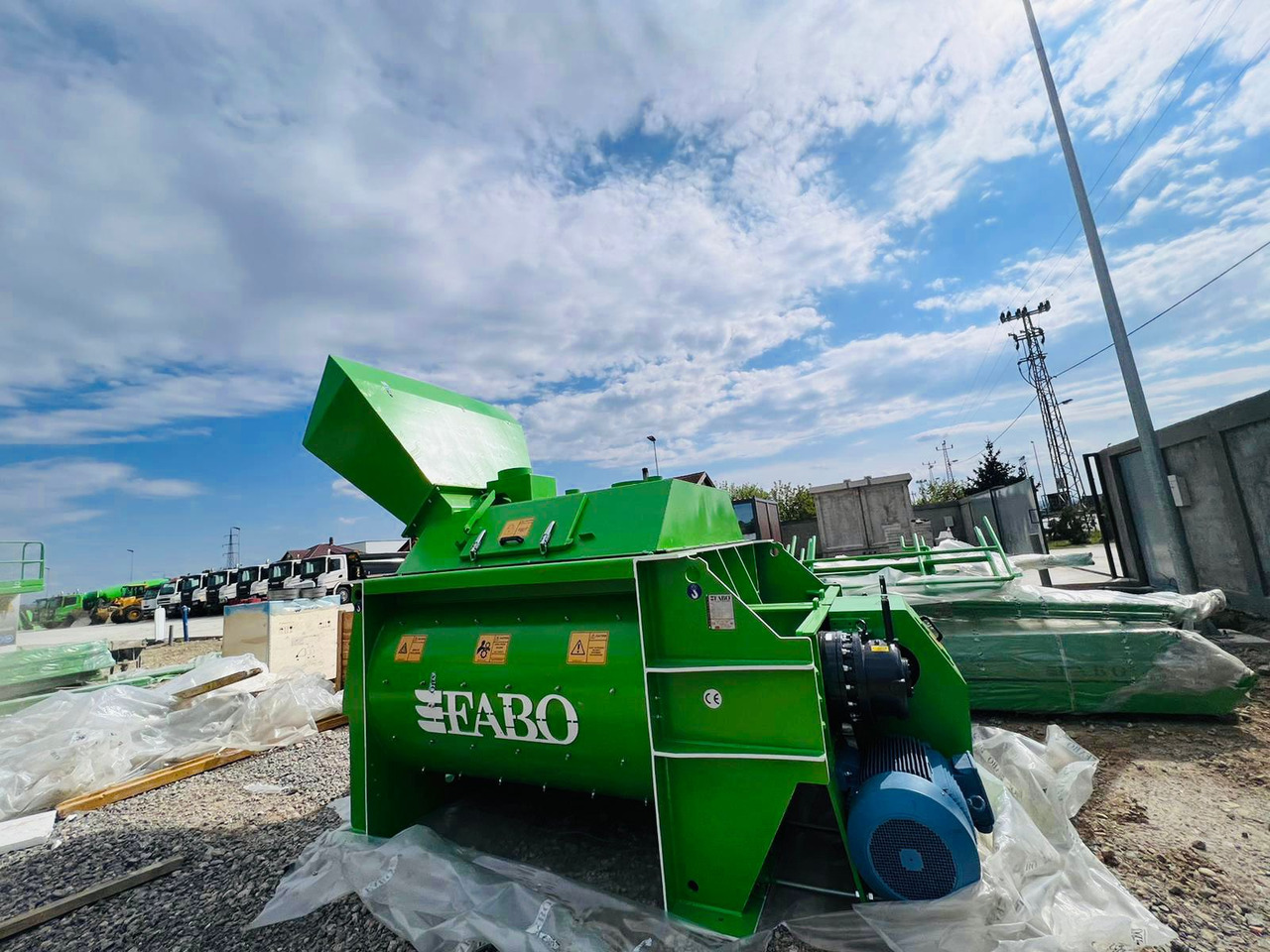 FABO twin shaft mixer - Бетонобъркачка: снимка 3 FABO twin shaft mixer - Бетонобъркачка: снимка 3