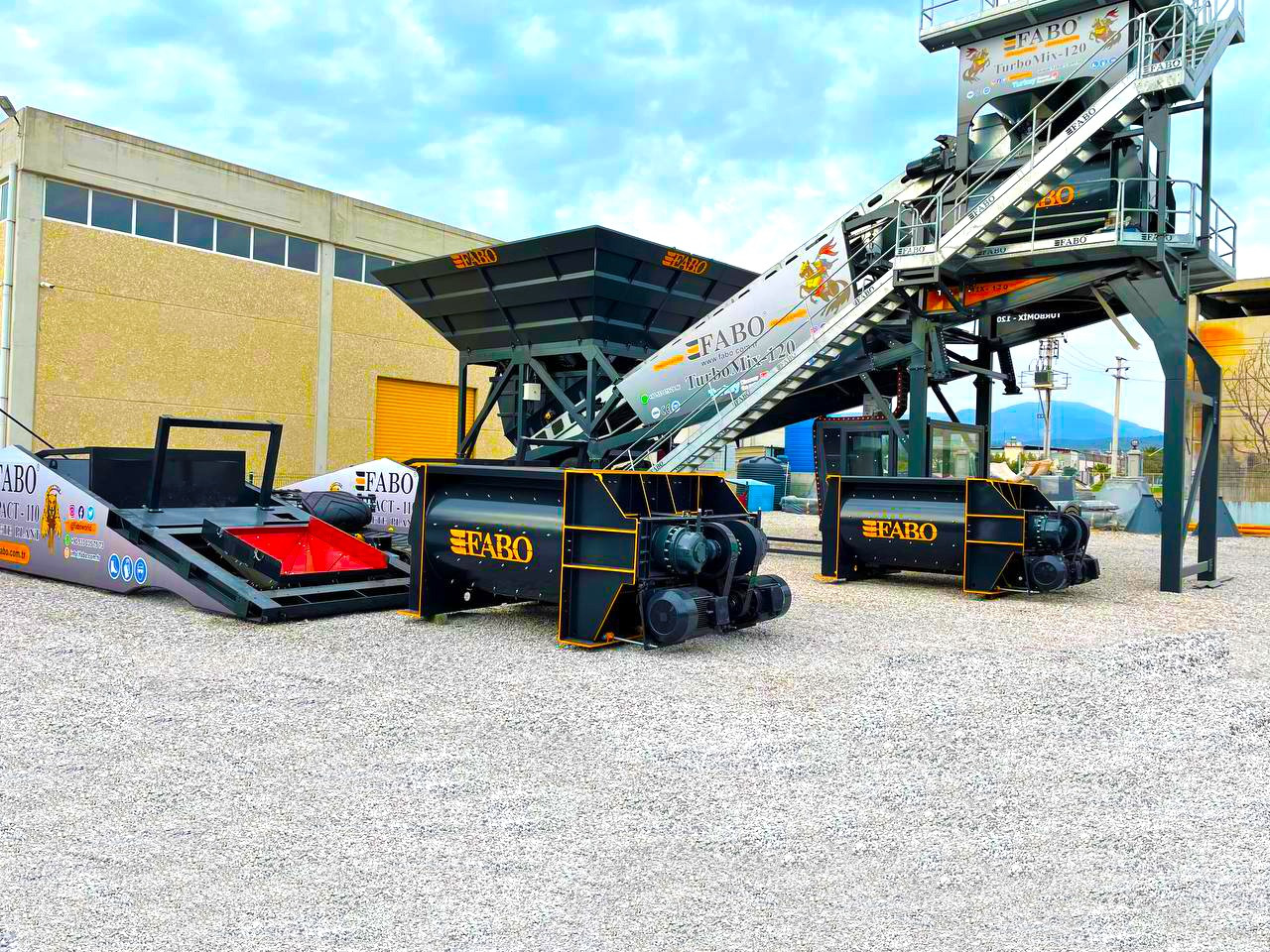 FABO twin shaft mixer - Бетонобъркачка: снимка 5 FABO twin shaft mixer - Бетонобъркачка: снимка 5
