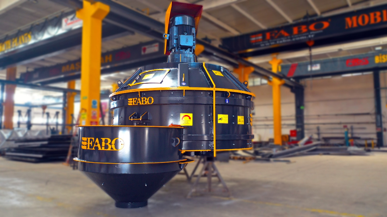 FABO twin shaft mixer - Бетонобъркачка: снимка 3 FABO twin shaft mixer - Бетонобъркачка: снимка 3