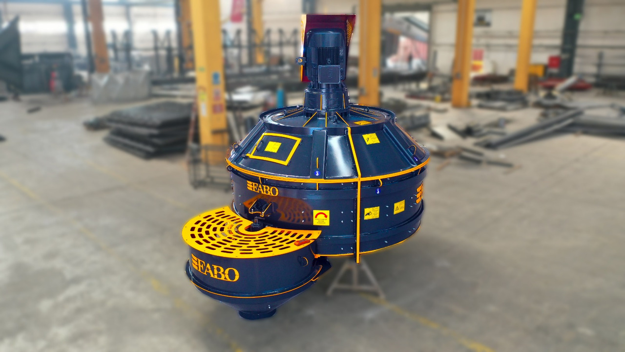 FABO twin shaft mixer - Бетонобъркачка: снимка 2 FABO twin shaft mixer - Бетонобъркачка: снимка 2