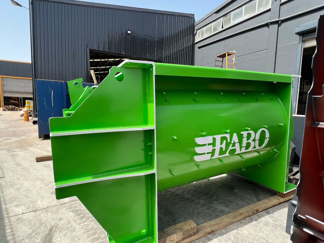 FABO twin shaft mixer - Бетонобъркачка: снимка 1 FABO twin shaft mixer - Бетонобъркачка: снимка 1