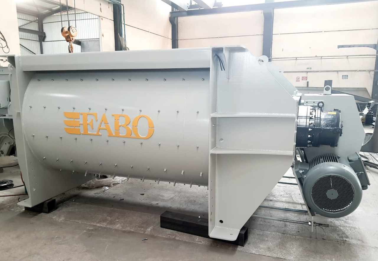 FABO twin shaft mixer - Бетонобъркачка: снимка 2 FABO twin shaft mixer - Бетонобъркачка: снимка 2