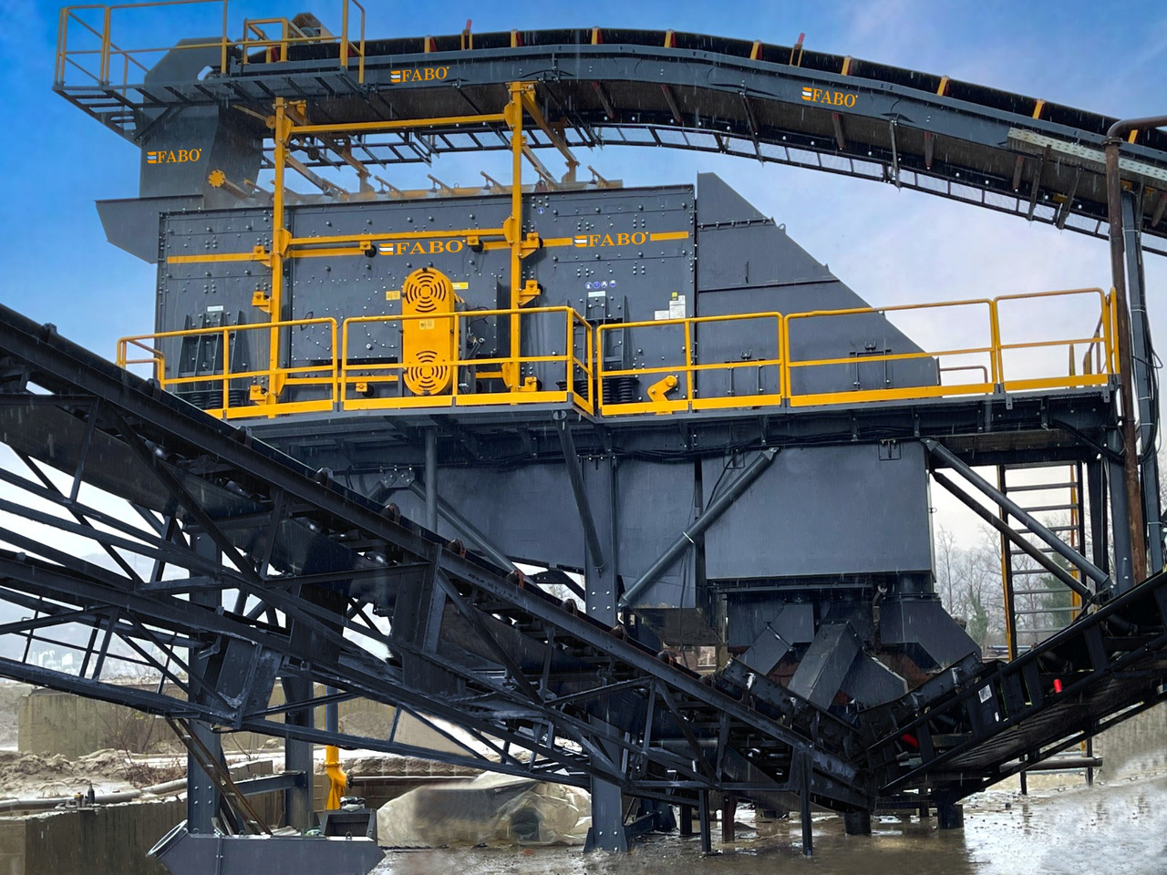FABO vibrating screen - Пресевна инсталация: снимка 2 FABO vibrating screen - Пресевна инсталация: снимка 2