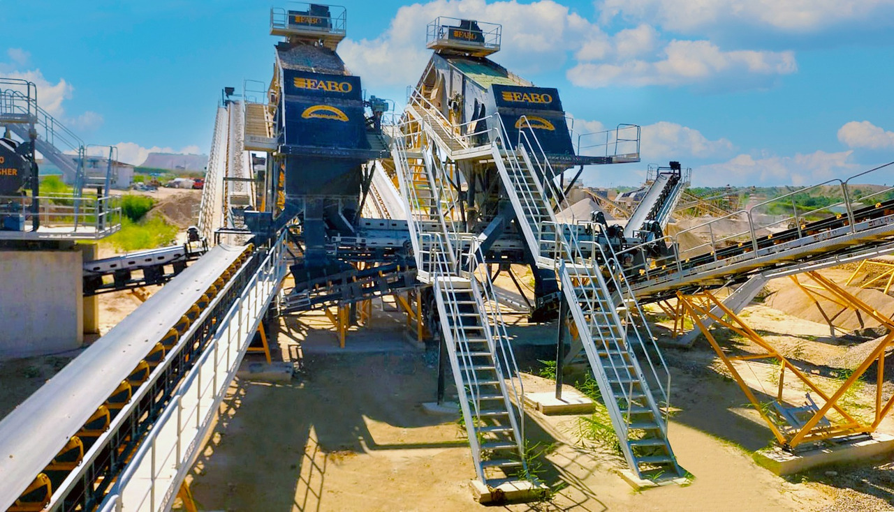 FABO vibrating screen - Пресевна инсталация: снимка 3 FABO vibrating screen - Пресевна инсталация: снимка 3