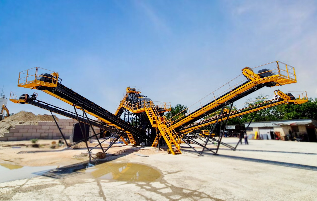 FABO vibrating screen - Пресевна инсталация: снимка 1 FABO vibrating screen - Пресевна инсталация: снимка 1