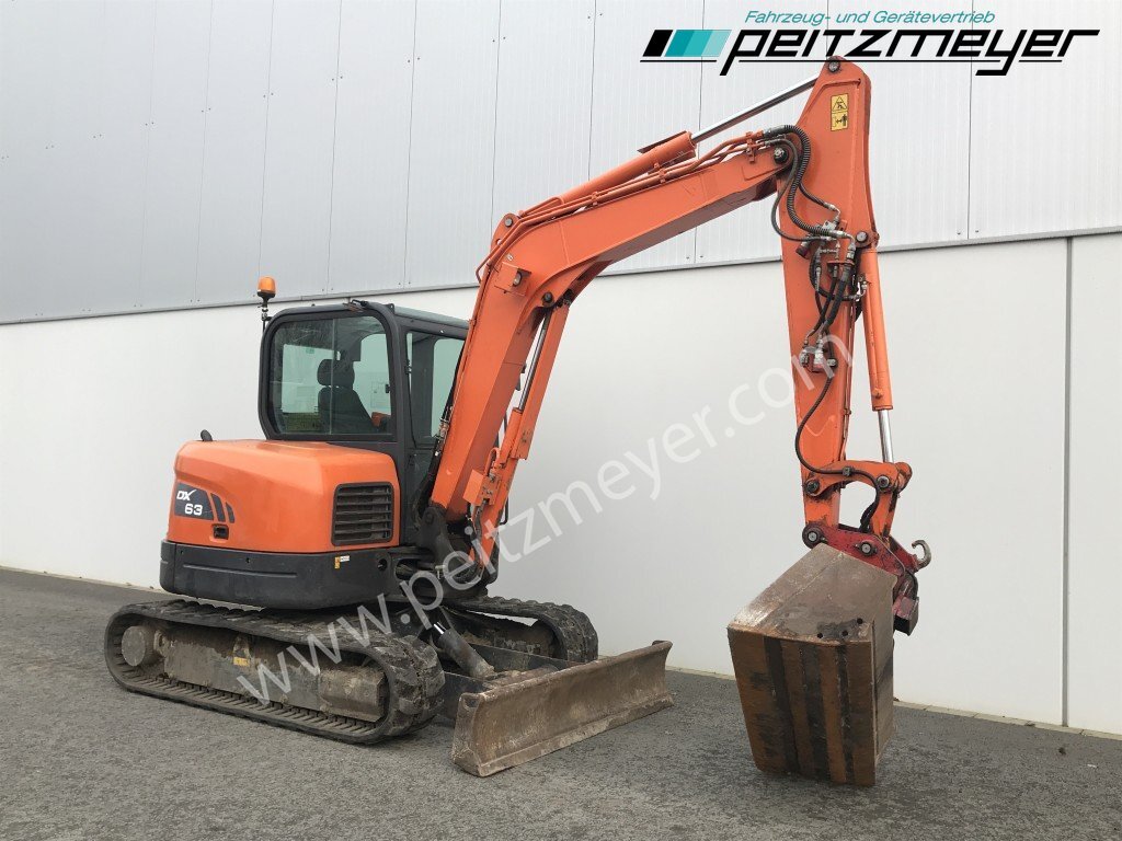 Doosan Kettenbagger DX 63-3 PowerTilt 070 , MS 03, mehrfach vorhanden - Мини багер: снимка 2 Doosan Kettenbagger DX 63-3 PowerTilt 070 , MS 03, mehrfach vorhanden - Мини багер: снимка 2