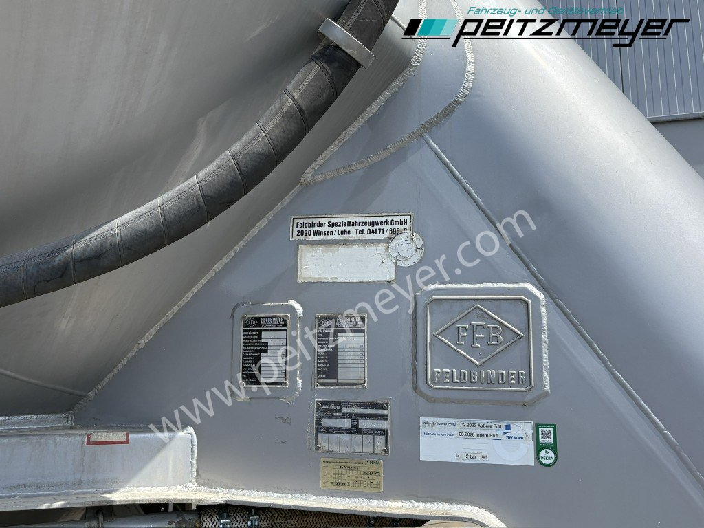 Цистерна за насипни товари FELDBINDER Eutersilo EUT 34.3 34 m³: снимка 17