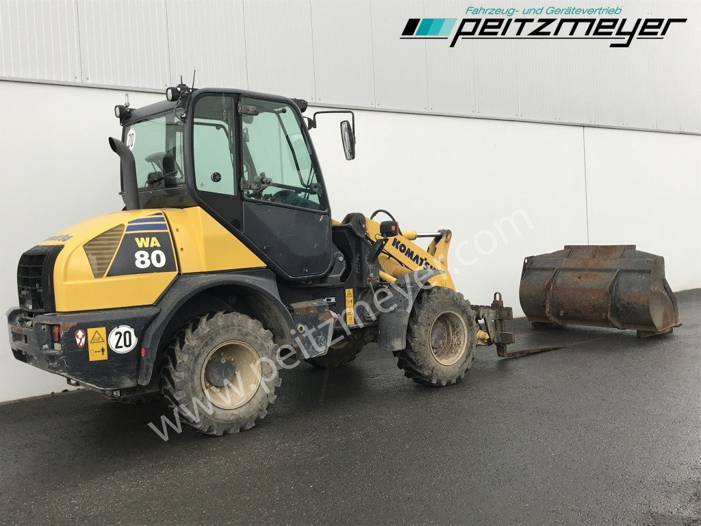 Komatsu RADLADER WA 80-6 Palettengabel und Standardschaufel - Колесен товарач: снимка 3 Komatsu RADLADER WA 80-6 Palettengabel und Standardschaufel - Колесен товарач: снимка 3