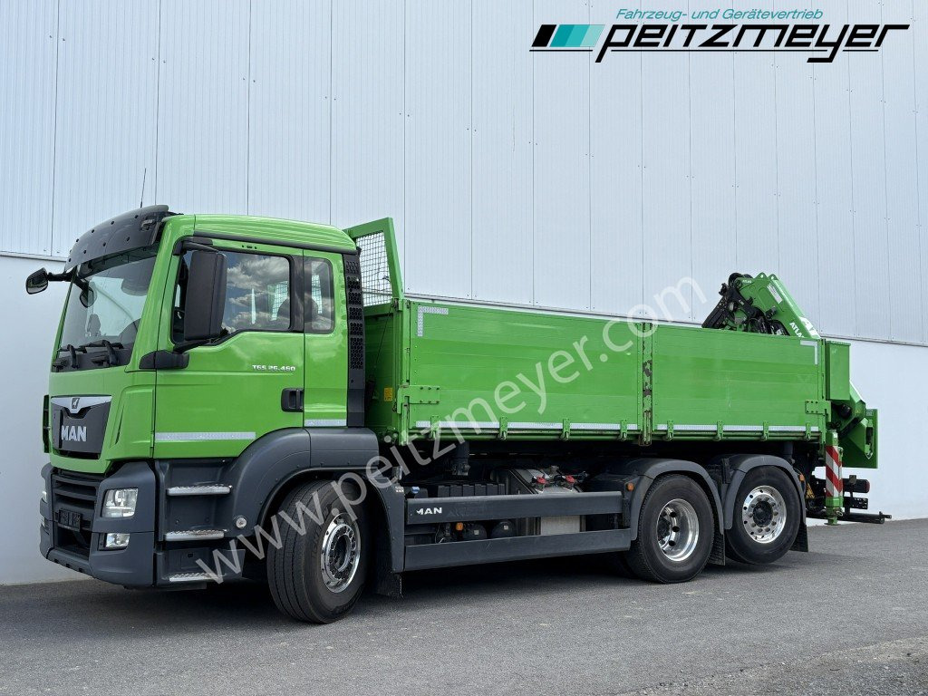 MAN TGS 26.460 FL 6x2 Kipper+Kran+Funk Lenkachse, 2-Seitenkipper, Atlas 172.3 - Самосвал камион: снимка 3 MAN TGS 26.460 FL 6x2 Kipper+Kran+Funk Lenkachse, 2-Seitenkipper, Atlas 172.3 - Самосвал камион: снимка 3