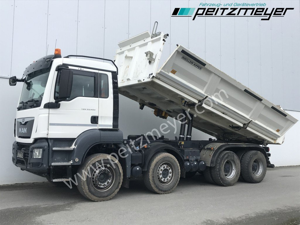 Самосвал камион MAN TGS 35.460 FK 8x4, Klima, Bordmatik, Intarder: снимка 1