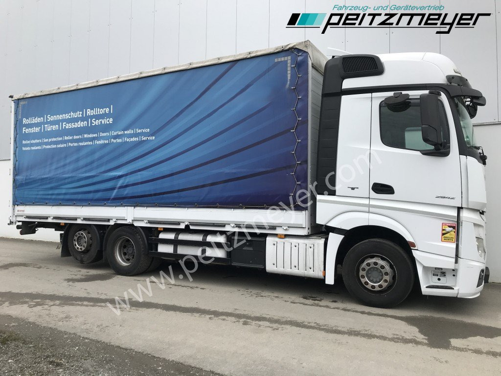 MERCEDES-BENZ Actros 2542 LL Pritsche, EU 6, Klima, Standklima, - Камион с брезент: снимка 3 MERCEDES-BENZ Actros 2542 LL Pritsche, EU 6, Klima, Standklima, - Камион с брезент: снимка 3