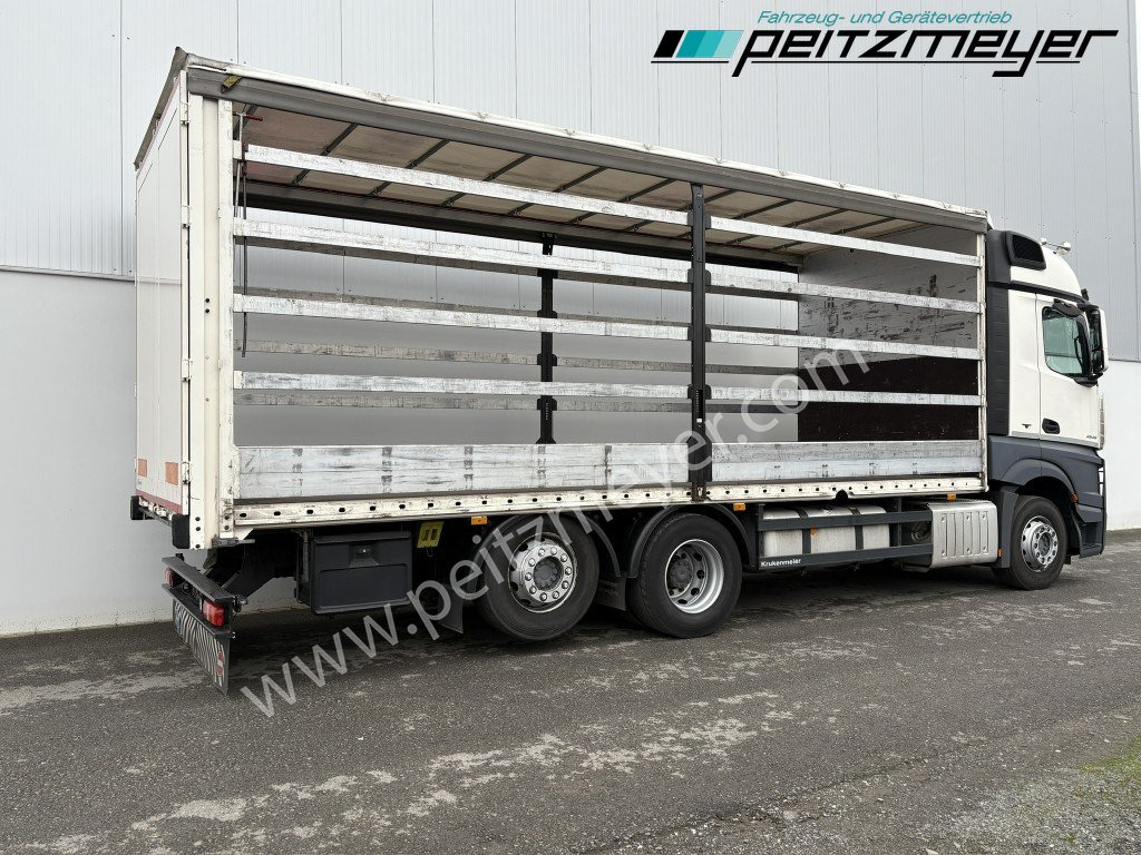 MERCEDES-BENZ Actros 2545 LL Pritsche, Klima, Standklima, PPC, EU 6 MP 4 - Edscha - Камион с брезент: снимка 4 MERCEDES-BENZ Actros 2545 LL Pritsche, Klima, Standklima, PPC, EU 6 MP 4 - Edscha - Камион с брезент: снимка 4