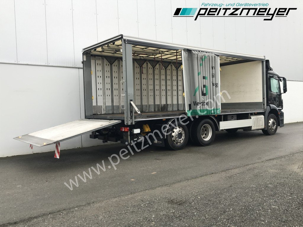 MERCEDES-BENZ Antos 2543 LL Getränke Schiebeplane Retarder, 2 x AHK, LBW 2 t., Lenkachse - За напитки камион: снимка 3 MERCEDES-BENZ Antos 2543 LL Getränke Schiebeplane Retarder, 2 x AHK, LBW 2 t., Lenkachse - За напитки камион: снимка 3