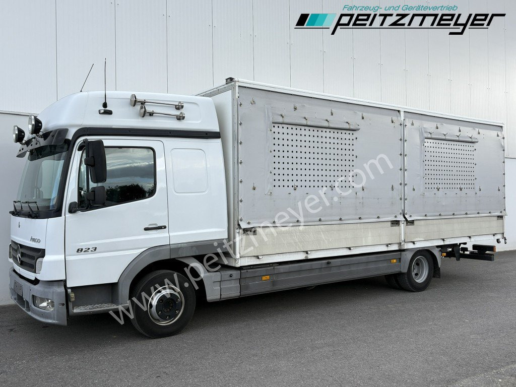 MERCEDES-BENZ Atego 823 L Geflügelpritsche L - Fahrerhaus, Klima, 2 x AHK - Камион фургон: снимка 2 MERCEDES-BENZ Atego 823 L Geflügelpritsche L - Fahrerhaus, Klima, 2 x AHK - Камион фургон: снимка 2