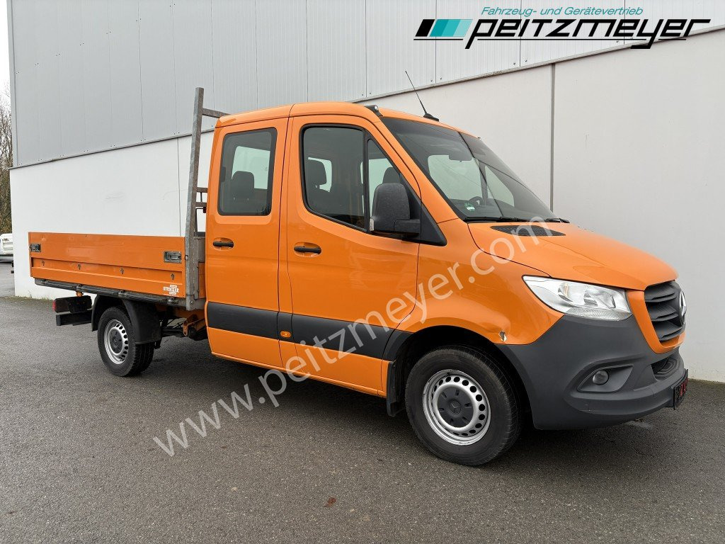 MERCEDES-BENZ Sprinter 314 CDI Doka Pritsche, Klima, Standh., AHK 2,8 t. - Бордови бус, Бус с двойна кабина: снимка 2 MERCEDES-BENZ Sprinter 314 CDI Doka Pritsche, Klima, Standh., AHK 2,8 t. - Бордови бус, Бус с двойна кабина: снимка 2